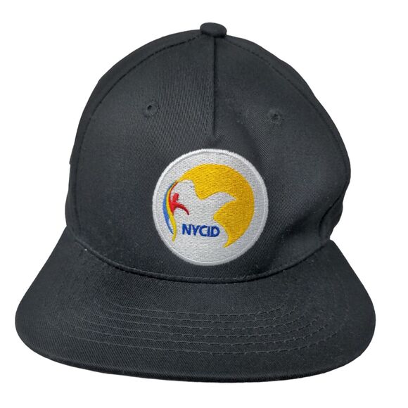 Unbranded Men's Slideback Hat Black New York Center Interpersonal Development - Picture 1 of 6